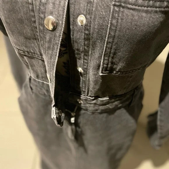 ASOS Maxi Jeans dress  AU 12 - Picture 4 of 5